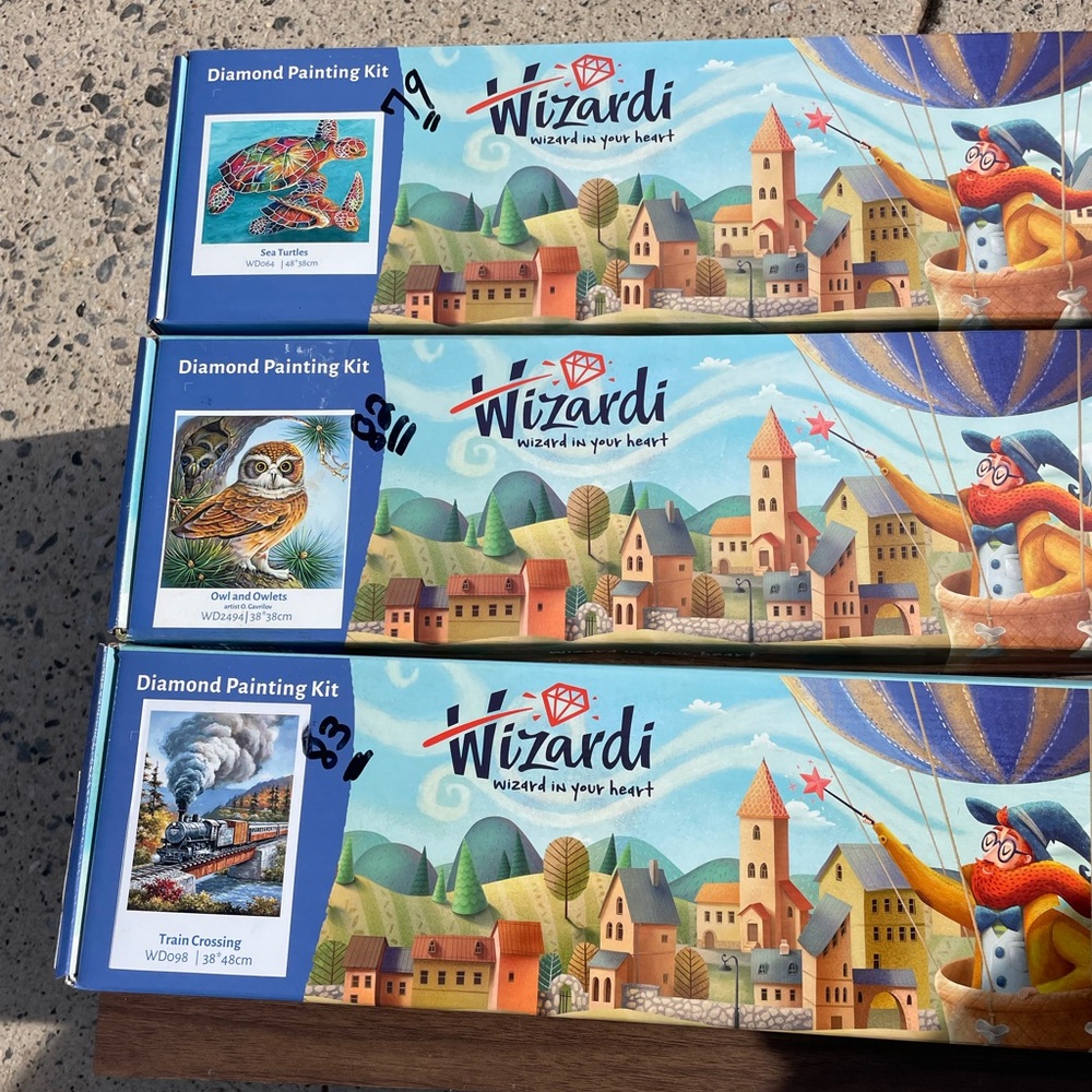 Wizardi brand NWT diamond painting